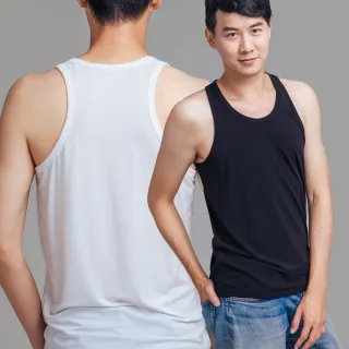 【NEONER】三件組-天絲棉男仕親膚舒適圓領背心(男性內衣、背心、天絲棉、男性內衣)