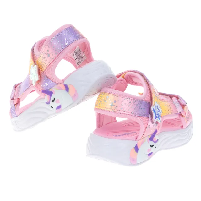 【SKECHERS】女童涼拖鞋系列 UNICORN DREAMS SANDAL(302682LLPMT)