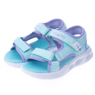【SKECHERS】女童 涼鞋 拖鞋系列 SOLA GLOW SANDAL(303024LLBLV)