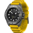 【VICTORINOX 瑞士維氏】Dive Pro ISO 6425 認證 300米潛水鈦石英腕錶-43mm黃 母親節(VISA-241992)