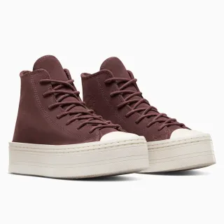 【CONVERSE】CTAS MODERN LIFT HI 高筒 休閒鞋 厚底鞋 女鞋 酒紅色(A06783C)