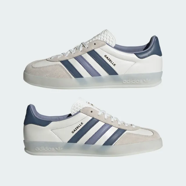 【adidas 官方旗艦】GAZELLE INDOOR 運動休閒鞋 滑板 復古 男/女 -Originals IG1643