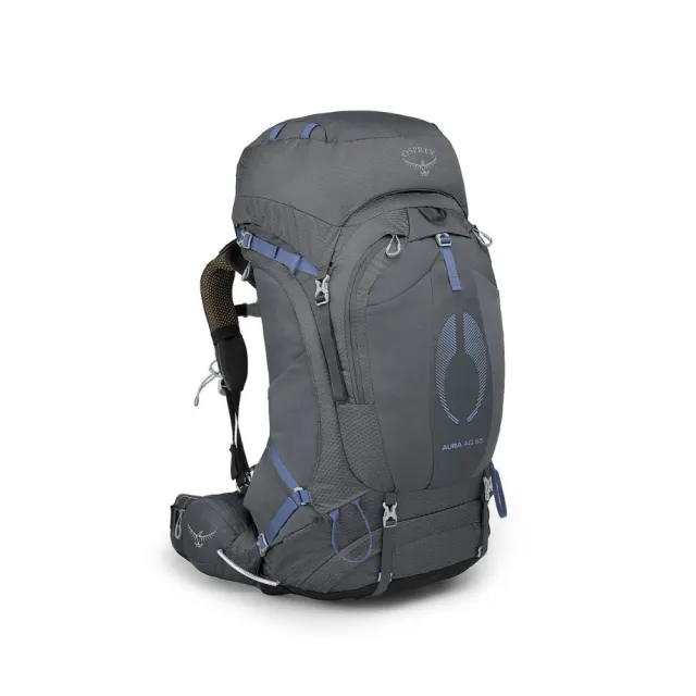 【Osprey】Aura AG 65 女 網架登山背包 鎢鋼灰(10003555)