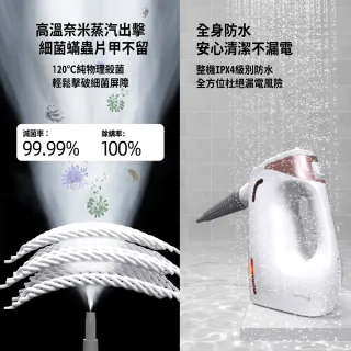 【Flexwarm飛樂思】奈米除菌蹣蒸汽清潔機-G1(蒸氣清潔機)