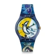 【SWATCH】New Gent 原創 英國 TATE 美術館藏聯名 CHAGALL 藍色馬戲團 男錶 女錶(41mm)