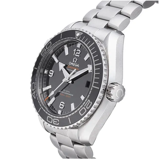 【OMEGA 歐米茄】海馬 Planet Ocean 600米潛水機械錶x黑面x43.5mm(215.30.44.21.01.001)