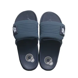 【NIKE 耐吉】OFFCOURT 男女款 運動拖鞋 可調式 深藍(DQ9624400)