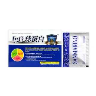 【SANMARINO 聖馬利諾】IgG 球蛋白 3g x 12包(犬貓用營養品/寵物保健食品/犬貓保健)