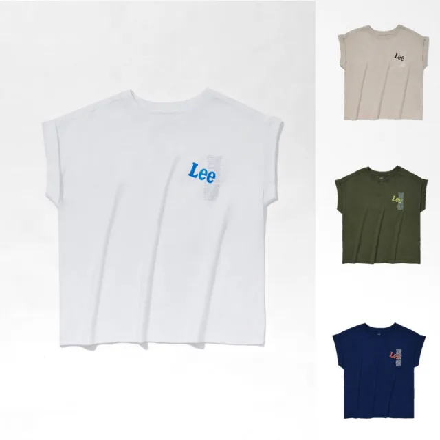 【Lee 官方旗艦】女裝 短袖T恤 / 左胸文字 小LOGO印花 共4色 標準版型(LB302064)