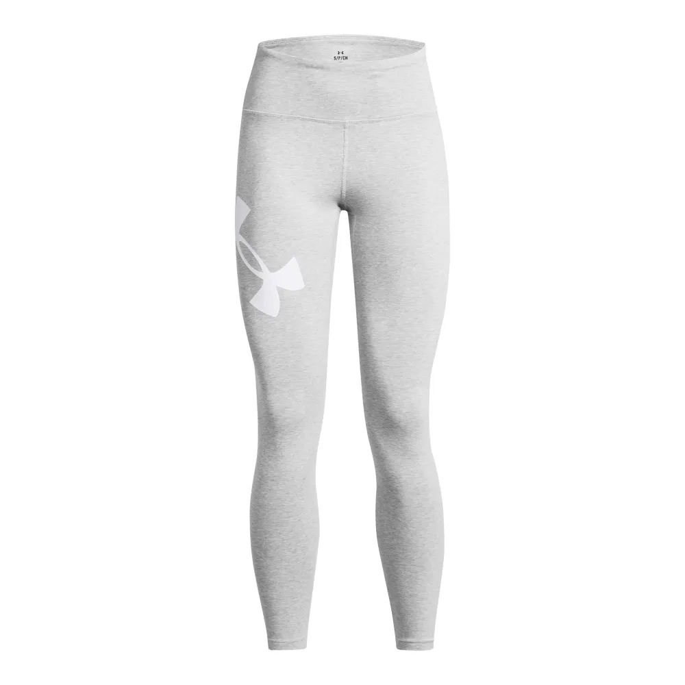 【UNDER ARMOUR】UA 女 Campus 緊身長褲_1383606-012(灰色)