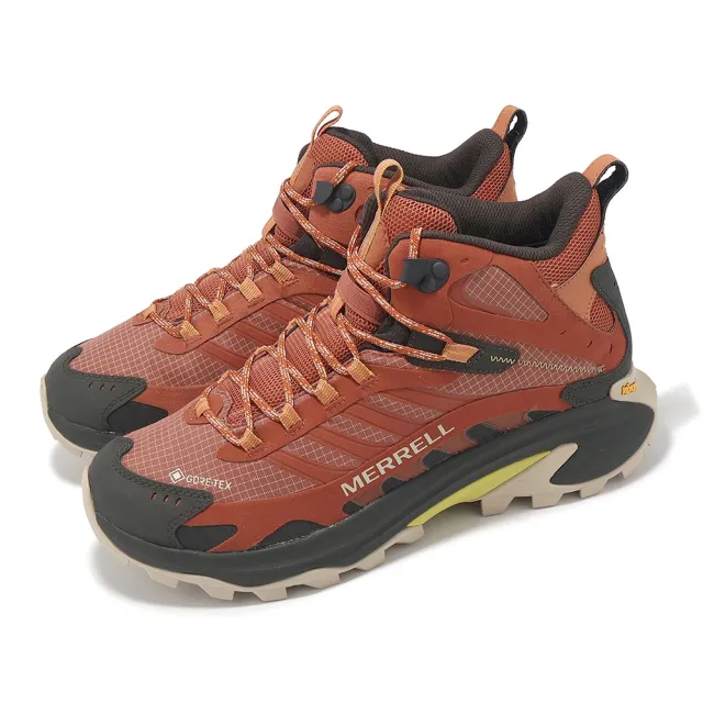 【MERRELL】戶外鞋 Moab Speed 2 Mid GTX 男鞋 女鞋 防水 黃金大底 抓地 登山鞋 單一價(ML037830)