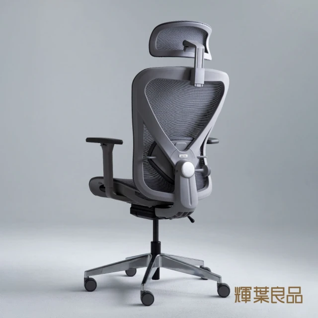 輝葉良品 V-Alloy 鋁合金人體工學椅(電腦椅/人體工學椅/電競椅/透氣)