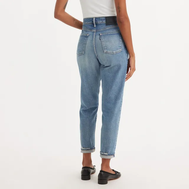 【LEVIS 官方旗艦】MADE IN JAPAN MIJ日本製 女款 高腰修身牛仔褲 / 彈性面料 熱賣單品 A5893-0004