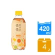 【惜惜】康普茶420ML x 4入(2024新口味-檸檬薄荷氣泡/青梅氣泡/台灣香檬氣泡)