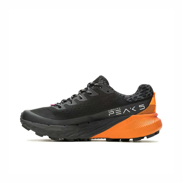 【MERRELL】Agility Peak 5 男 越野鞋 戶外 登山 輕量 舒適 抓地力 黑紫(ML068235)