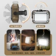 【LUYOO】多功能太陽能充電式工作燈 可掛鉤磁吸露營燈 迷你探照燈 野營燈 照明燈