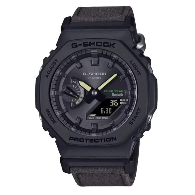 CASIO 卡西歐 G-SHOCK 潮流藍黑八角錶殼耐衝擊運