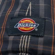 【Dickies】男女款藍格紋純棉泡泡紗材質卡車司機棒球帽｜DK013029H76