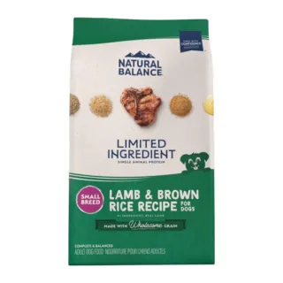 【Natural Balance】低敏羊肉糙米成犬配方（小顆粒）4.5lbs/2.04kg(狗糧、狗飼料、狗乾糧)