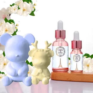 【愛戀花草】地中海檸檬馬鞭草 水氧薰香精油30ML(贈暴力熊擴香石3個)