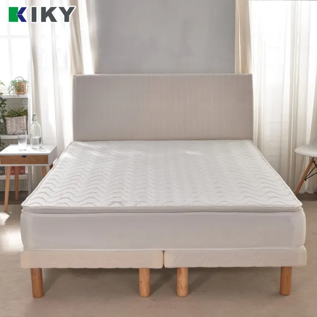 【KIKY】新四代韓式釋壓蜂巢獨立筒床墊(雙人加大6尺)
