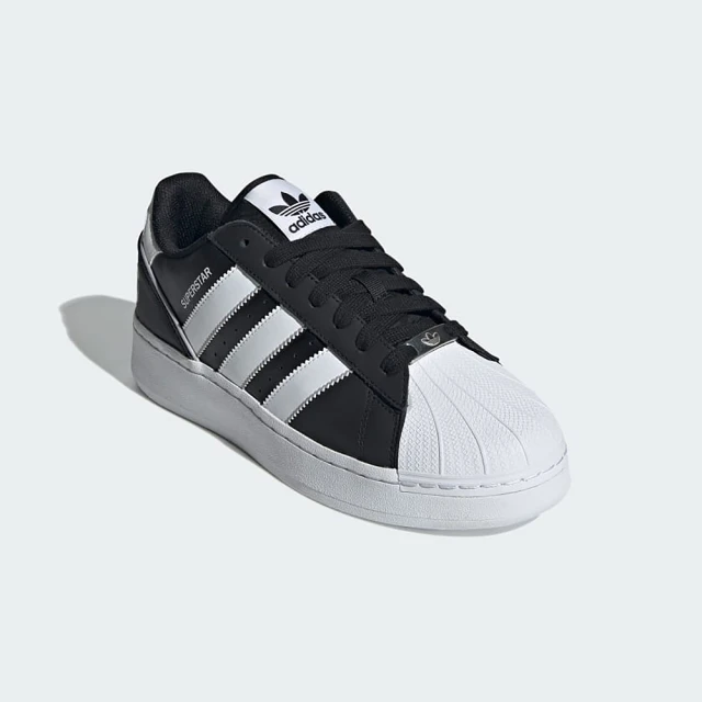 adidas 愛迪達 SUPERSTAR XLG T 休閒鞋 男 三葉草 運動 厚底 增高 貝殼 黑白(IE0759 ∞)