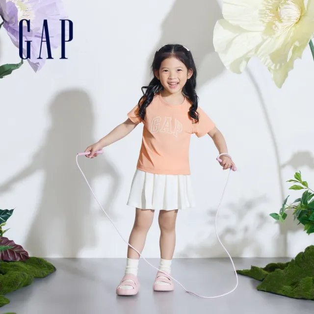 【GAP】幼童裝 Logo圓領短袖T恤-多色可選(890261)