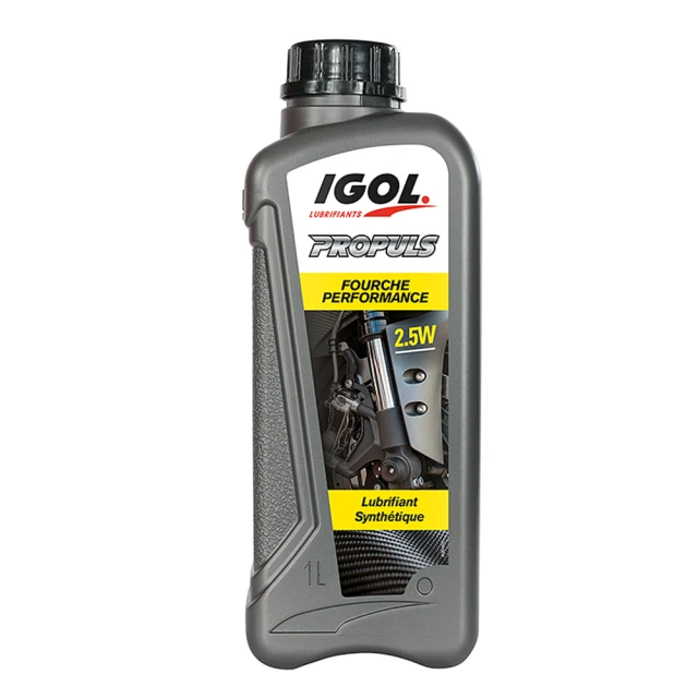 IGOL法國原裝進口機油 PROPULS FOURCHE 2.5W 全合成前叉油 避震器油 二輪機車(整箱1LX12入)