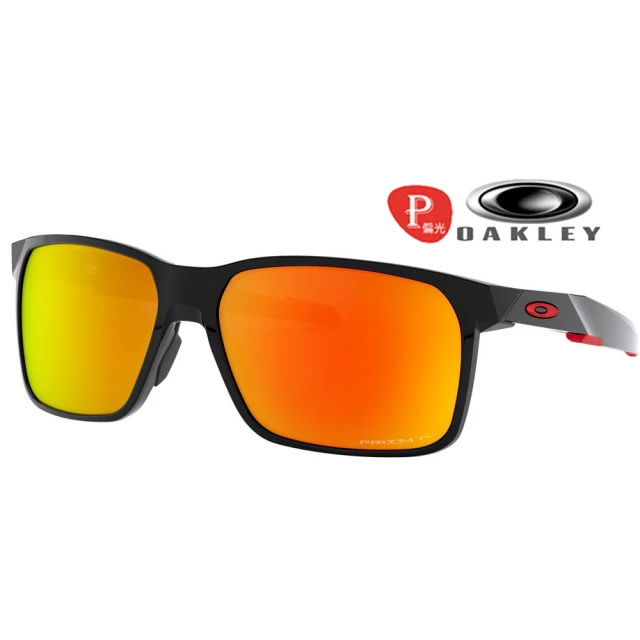 Oakley 奧克利 PORTAL X 偏光太陽眼鏡 色控科技鏡片 OO9460 05 黑框水銀鍍膜偏光鏡片 公司貨