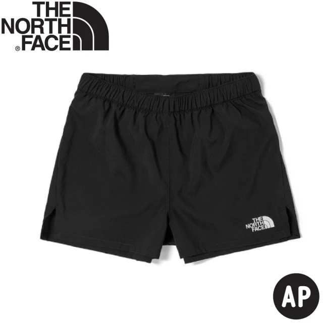 The North Face 女 透氣排汗彈性短褲AP《黑》539O/運動短褲/休閒短褲(悠遊山水)