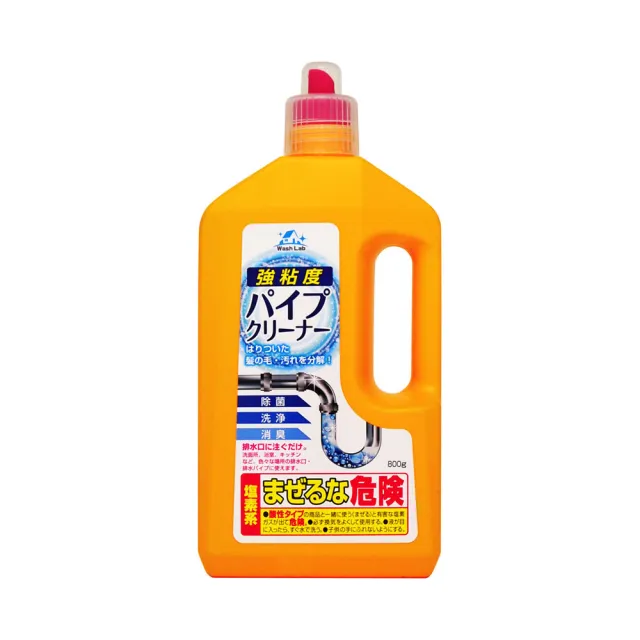 【台隆手創館】日本WashLab超黏著水管清潔劑800g(排水管疏通清潔劑)