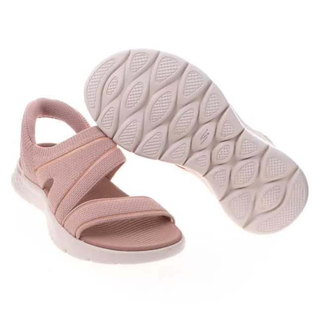 【SKECHERS】女鞋 健走系列涼拖鞋 瞬穿舒適科技 GO WALK FLEX SANDAL(141482BLSH)