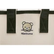 【San-X】拉拉熊 懶懶熊 HOME CAFE系列 斜背帆布手提包 早晨咖啡時光 慵懶