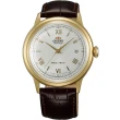 【ORIENT 東方錶】DateⅡ系列 羅馬刻度 機械錶 手錶 男錶 金色(FAC00007W)
