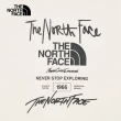 【The North Face】TNF 短袖上衣 經典品牌LOGO U MFO TYPESETTING LOGO S/S TEE-AP男女 米白(NF0A8AUWQLI)