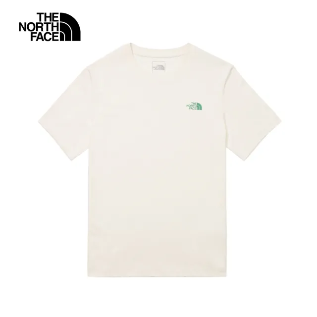 【The North Face】TNF 短袖上衣 品牌LOGO印花 U MFO CAMPING GRAPHIC S/S TEE-AP男女 白(NF0A8AUVQLI)