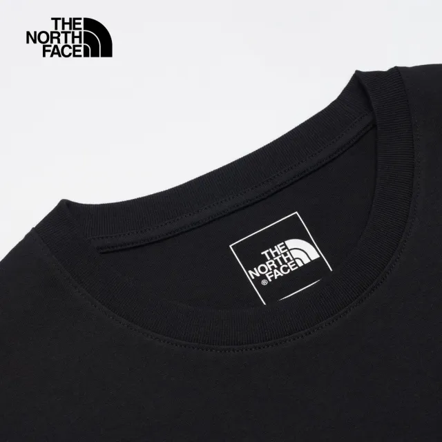 【The North Face】TNF 短袖上衣 品牌LOGO印花 U MFO CAMPING GRAPHIC S/S TEE - AP男女 黑(NF0A8AUVJK3)