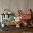 【San-X】拉拉熊 懶懶熊 HOME CAFE系列 皮質拉鍊筆袋 早晨咖啡時光 慵懶