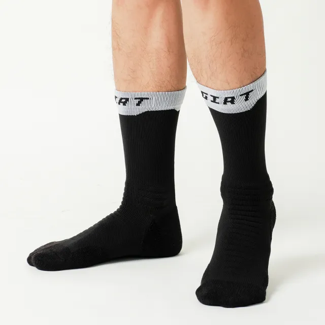 【GIAT】2雙組-萊卡消臭機能運動襪 原創信念款 籃球襪(台灣製MIT)