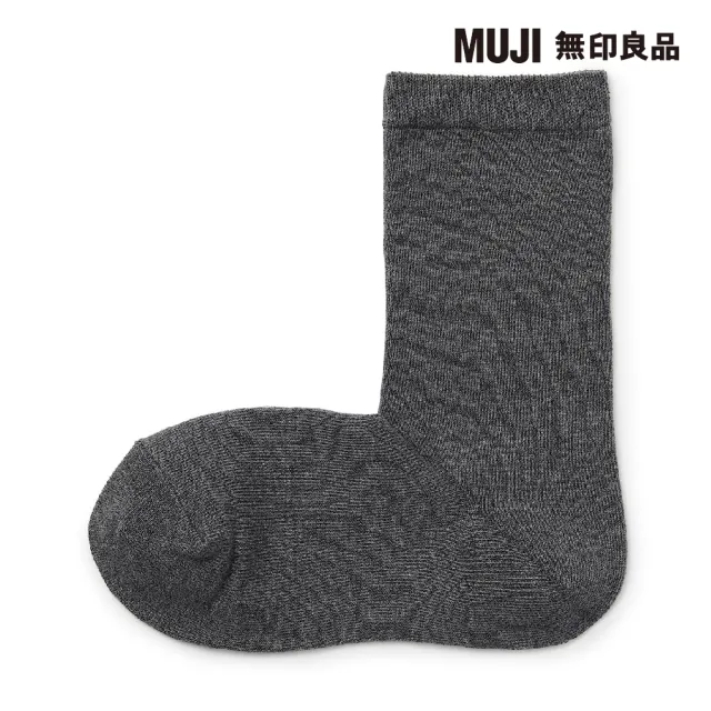 【MUJI 無印良品】女棉混足口柔軟舒適直角襪(共16色)