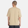【Timberland】男款米色 TimberCHILL™ 涼爽科技抗UV 短袖T恤(A641CDH4)