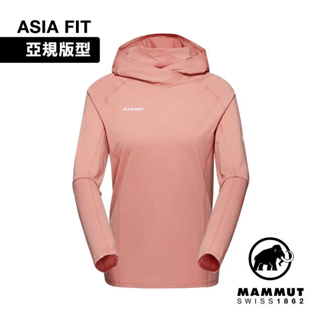 Mammut 長毛象 Selun FL Sun Hoody AF Women 機能套頭連帽上衣 石英粉 女款 #1016-01410