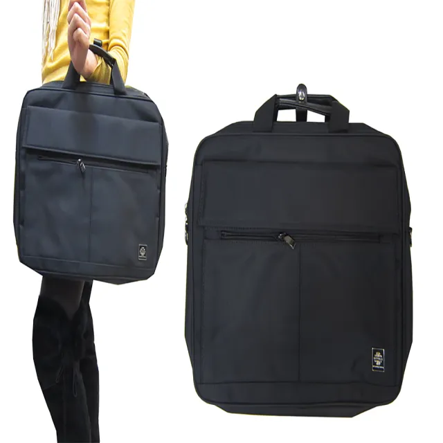 【SNOW.bagshop】雙11 文件包大容量可A4資料夾二主袋+外袋共六層防水包 尼龍布可手提肩背斜側背