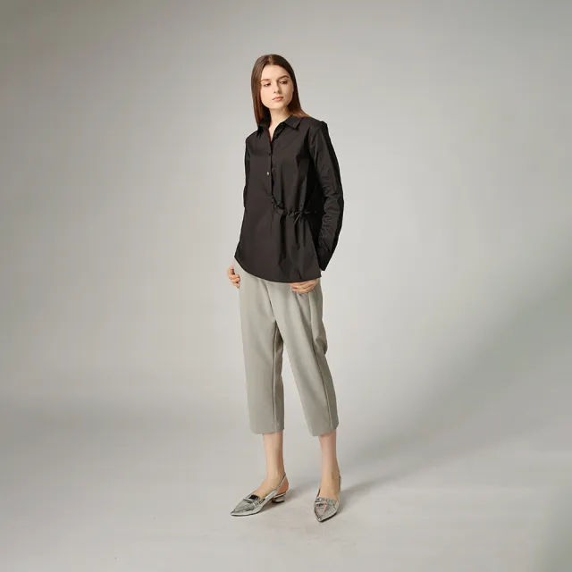 【giordano ladies】24SS_抽繩設計襯衫(02344012)