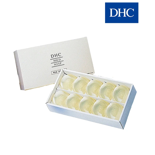 【DHC】純欖滋養皂禮盒90g(共10顆)