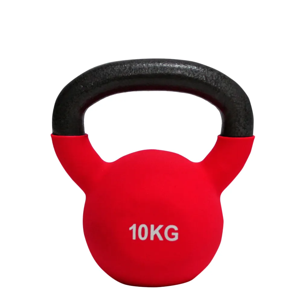 【AD-ROCKET】頂級鑄鐵壺鈴 KettleBell 軟壺鈴 軟式壺鈴 10公斤(紅色)