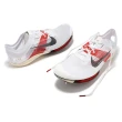【NIKE 耐吉】田徑鞋 Air Zoom Victory EK 男鞋 釘鞋 白 紅 黑 長距離 氣墊 碳板(FJ0668-100)