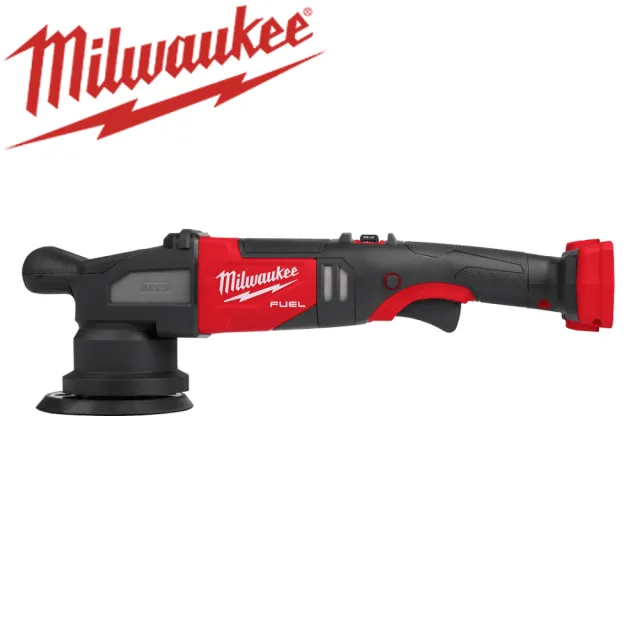 【Milwaukee 美沃奇】18V鋰電無碳刷15mm偏心式DA拋光機空機(M18FROP15-0)