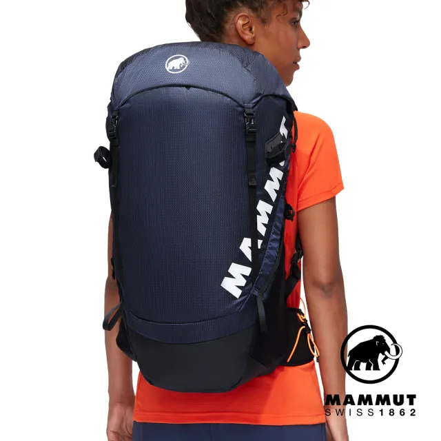 【Mammut 長毛象】Ducan 30L 輕量健行後背包 女款 海洋藍/黑 #2530-00330