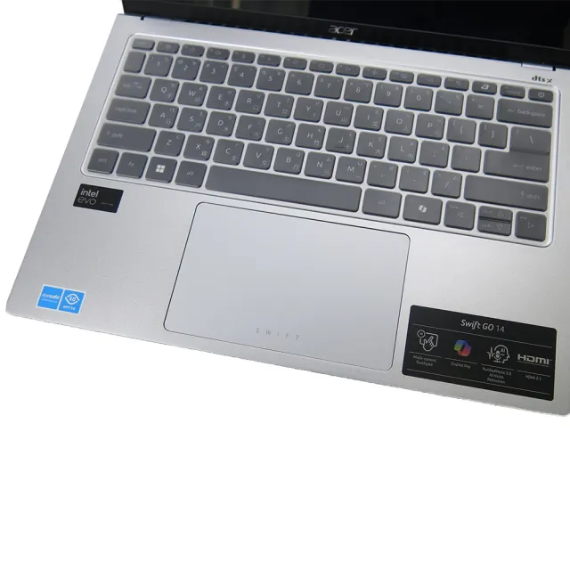 【Ezstick】ACER Swift GO SFG14-73 SFG14-73T 奈米銀抗菌TPU 鍵盤保護膜(鍵盤膜)